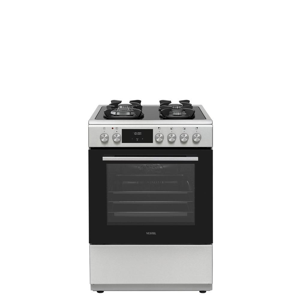Vestel SF 94212 G 4 Gözü Gazlı 1 Gözü Woklu A Enerji Sınıfı Solo Fırın