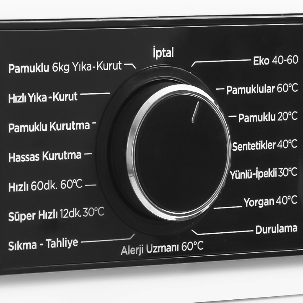 Vestel KCMI 98142 WIFI 9 Kg 1400 Devir Kurutmalı Çamaşır Makinesi